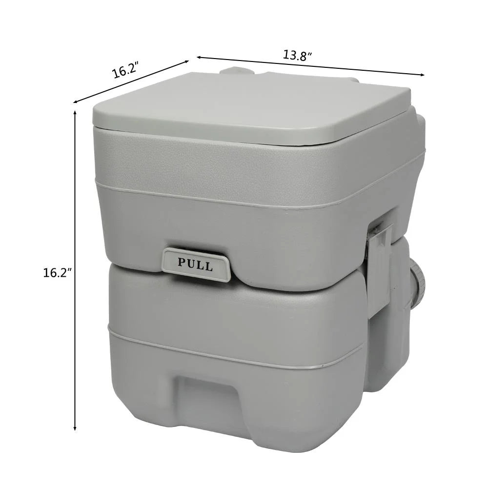 Camping Toilet 5.3 Gallon Capacity Great for Camping